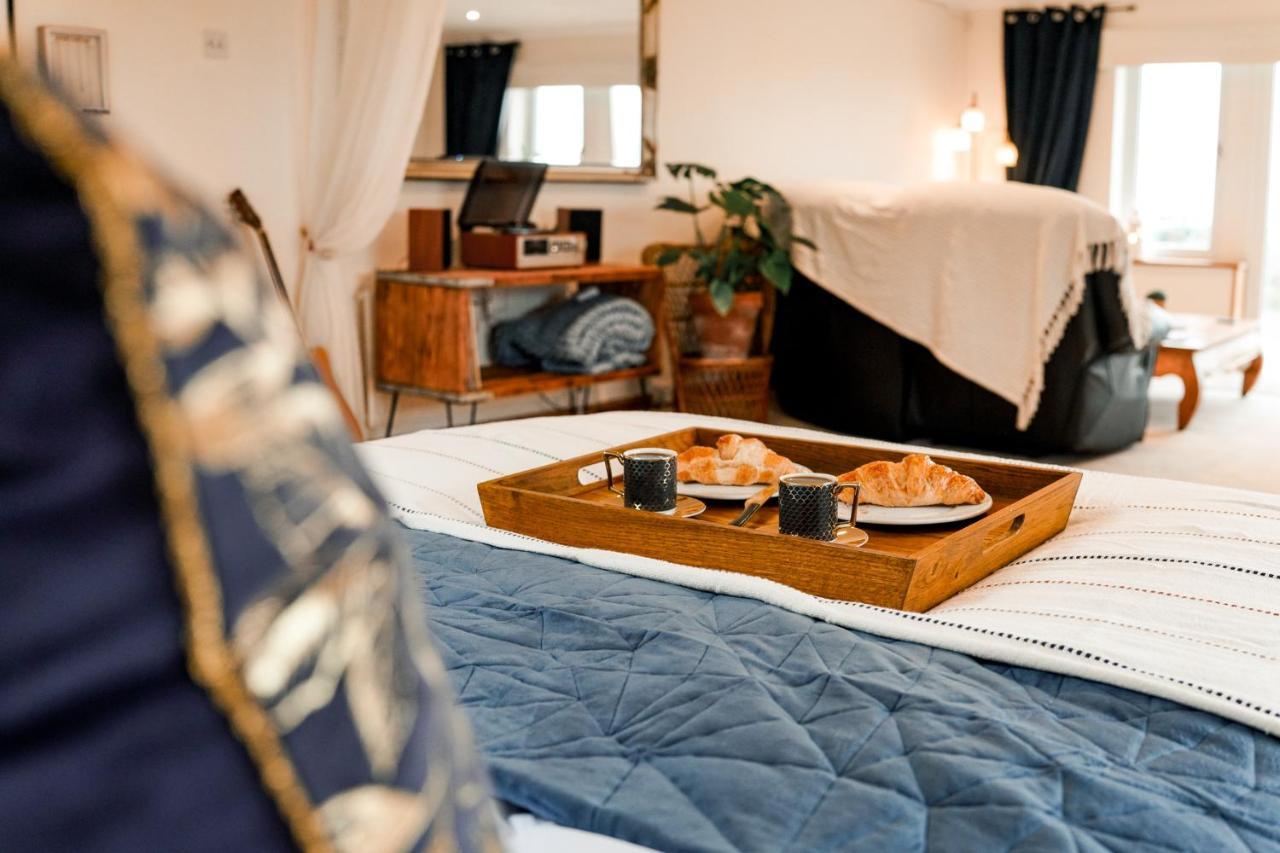Spacious Sea-View Apt. Overlooking St Ives Bay Gwithian Exteriör bild