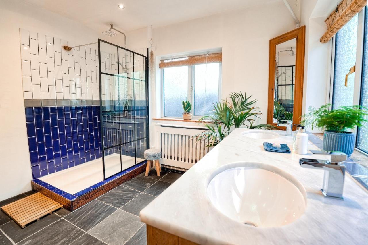 Spacious Sea-View Apt. Overlooking St Ives Bay Gwithian Exteriör bild