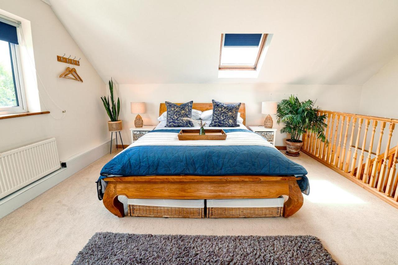Spacious Sea-View Apt. Overlooking St Ives Bay Gwithian Exteriör bild